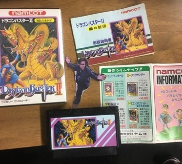 完品】ドラゴンバスター ドラゴンバスターⅡ ファミコンソフト ナムコ